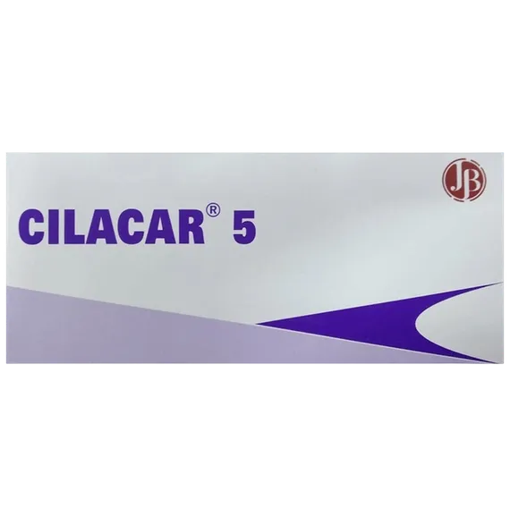 cilacar 5mg tablet 15's